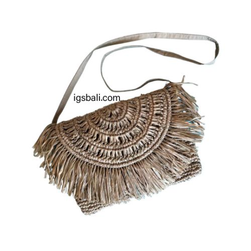 Natural leaf bag handmade Bali Indonesia wholesale supplier